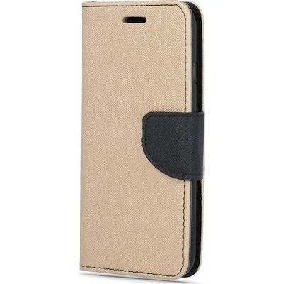 Oem Θήκη Βιβλίο Fancy Για Xiaomi Redmi Note 9 Pro / Redmi Note 9s / Note 9 Pro Max Χρυσό - Μαύρο