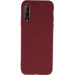 Oem Θήκη Σιλικόνης Matt 1,2 mm Για Huawei P Smart Pro / Honor Y9S   Μπορντό