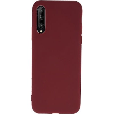Oem Θήκη Σιλικόνης Matt 1,2 mm Για Huawei P Smart Pro / Honor Y9S   Μπορντό