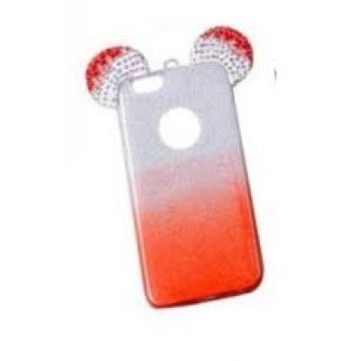  Oem Θήκη Σιλικόνης Glitter Με Αυτιά Mickey Για Huawei Y7 2019  Σχέδια  