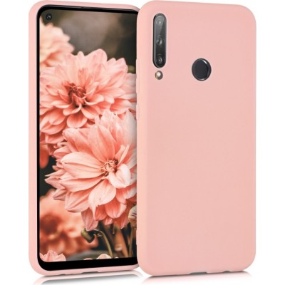 Oem Θήκη Σιλικόνης Soft 2.0 mm Για Huawei P40 Lite E / Y7P 2020 / HONOR 9C  Χρυσή - Ροζ
