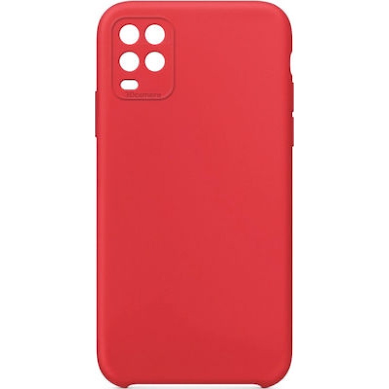 Oem Θήκη Σιλικόνης Matt 1,2 mm Για Xiaomi MI 10 Lite  Κόκκινο