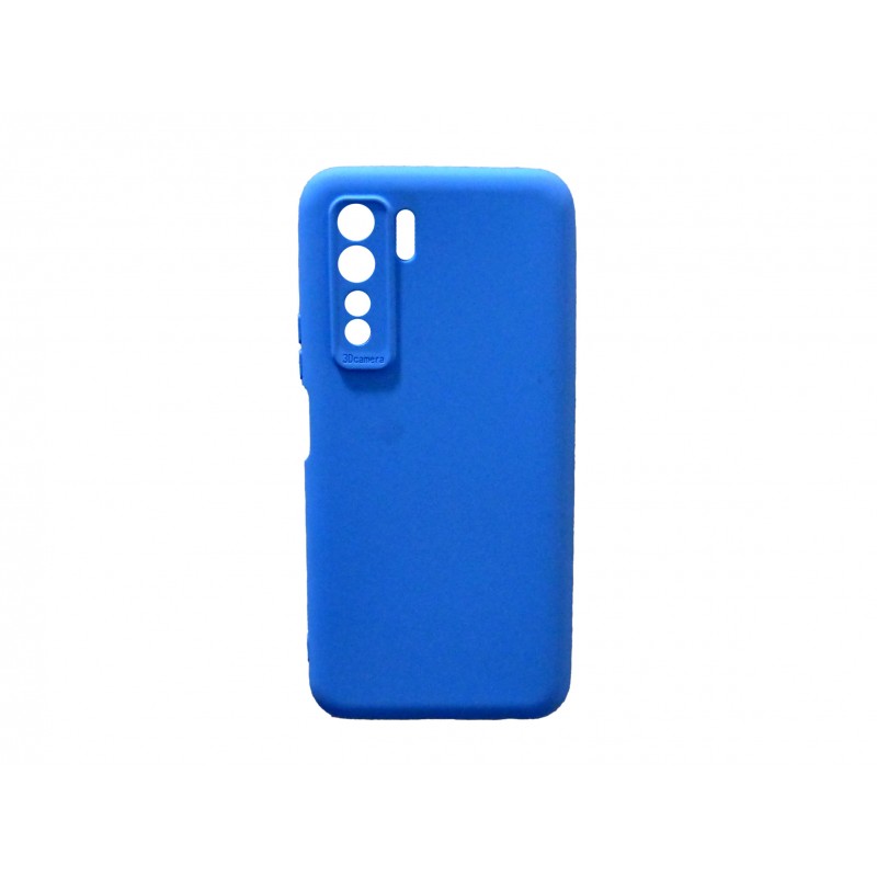 Oem Θήκη Σιλικόνης Matt 1,2 mm Για Huawei P40 Lite 5G  Μπλε