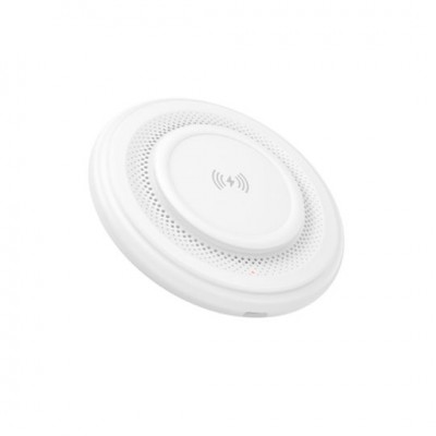  Borofone BQ40 Ασύρματος Φορτιστής Qi Pad 15W Λευκός 