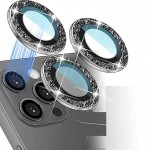 Oem Τζαμάκι Κάμερας Strass Frame Για Apple iPhone 18 Pro 5G 6,3" Μαύρο