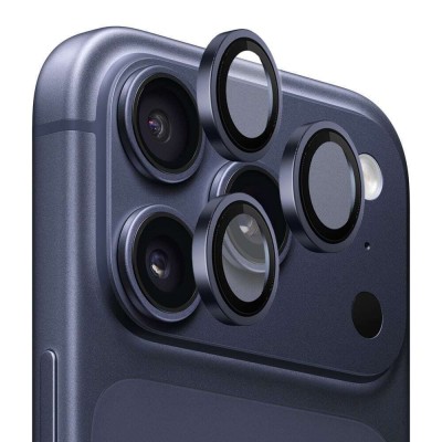 Oem Τζαμάκι Κάμερας Frame Για Apple iPhone 18 Pro Max 5G 6,9" Σκούρο - Μπλε