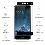 Oem Full Face Tempered glass Box Για  Huawei Ascend P8 Lite  Μαύρο