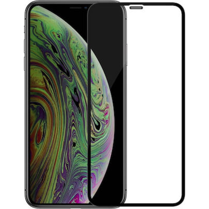 Oem Full Face Tempered glass Box Για Xiaomi Redmi Note 17 5G Μαύρο