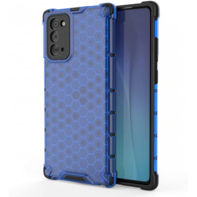 Honeycomb Θήκη Σιλικόνης armor Για Samsung Galaxy Note 20 / Note 20 5G  Μπλε