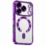 Oem Θήκη Back Cover Electro Magsafe Για Apple iPhone 18 Pro 5G 6,3" Ροζ - Χρυσό