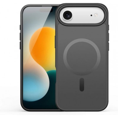 Oem Θήκη Back Cover Electro Magsafe Ημιδιαφανή Για Apple iPhone 17 Air 5G 6,6" Γκρι