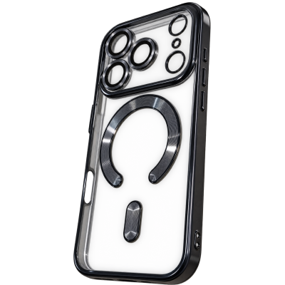 Oem Θήκη Back Cover Electro Magsafe Για Apple iPhone 18 Pro 5G 6,3" Μαύρο