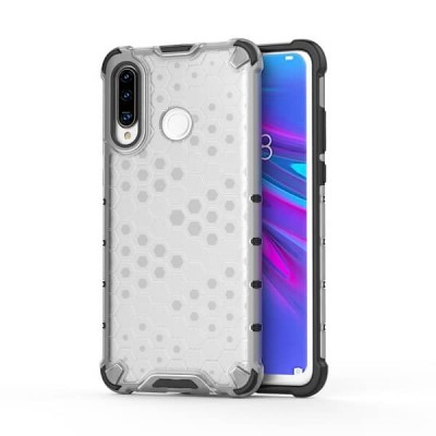 Honeycomb Θήκη Σιλικόνης armor Για Huawei P30 Lite  Διάφανο