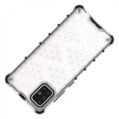 Oem Θήκη Honeycomb Case armor cover with TPU Bumper Για Samsung Galaxy S20   Διάφανο