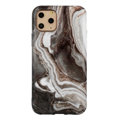 Oem Θήκη Σιλικόνης Marmur case Για Xiaomi Redmi Note 9 Pro / Redmi Note 9s / Note 9 Pro Max  Καφέ