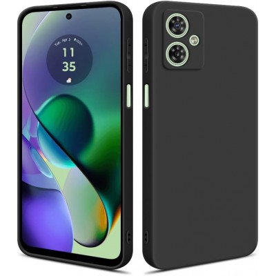 Oem Θήκη Σιλικόνης Matt 1,2 mm Για Motorola Moto G54 5G / G54 Power Edition 5G Μαύρο