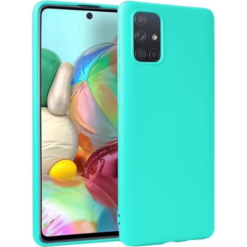 Oem Θήκη Σιλικόνης Matt 1,2 mm Για Huawei P Smart 2021  Τιρκουάζ