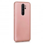 Oem Θήκη Σιλικόνης Soft 2.0 mm   Για Xiaomi Redmi 9  Χρυσή - Ροζ