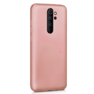 Oem Θήκη Σιλικόνης Soft 2.0 mm   Για Xiaomi Redmi 9  Χρυσή - Ροζ