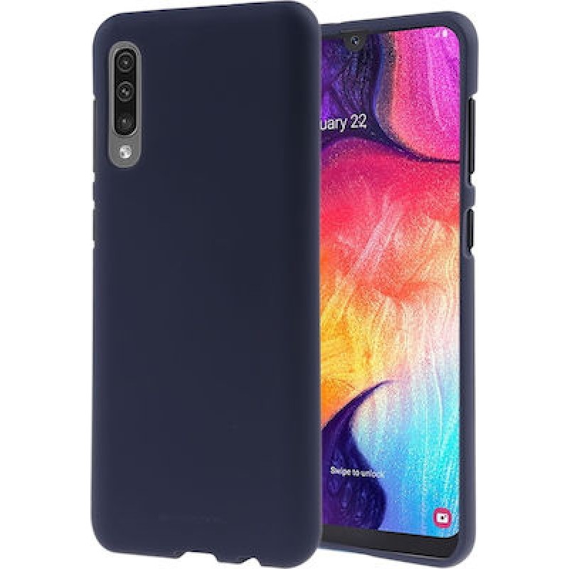 Oem Θήκη Σιλικόνης Matt 1,2 mm Για Samsung Galaxy A50 / A30S / A50S  Μπλε