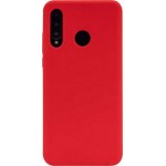 Oem Θήκη Σιλικόνης Matt 1,2 mm Για Huawei Y6P 2020  Κόκκινο