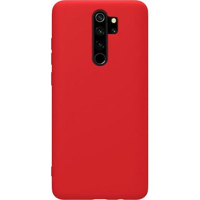 Oem Θήκη Σιλικόνης Matt Για Xiaomi Redmi 9 Κόκκινο