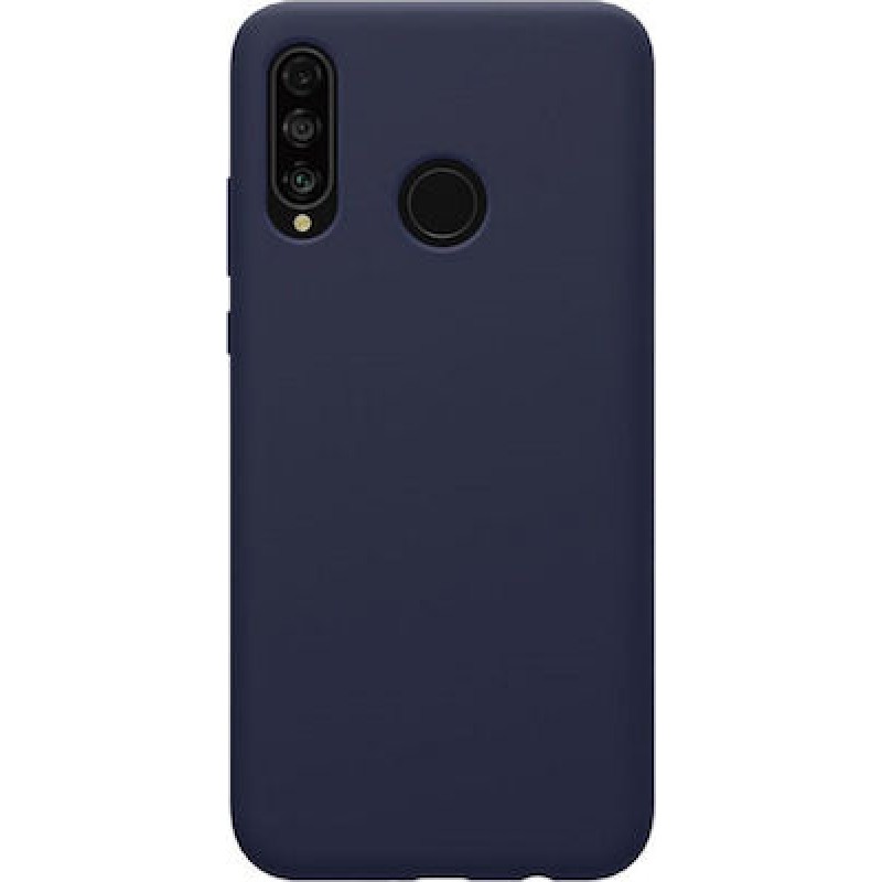 Oem Θήκη Σιλικόνης Matt 1,2 mm Για Huawei Y6P 2020  Μπλε