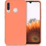Oem Θήκη Σιλικόνης Matt 1,2 mm Για Huawei Y6P 2020  Πορτοκαλί