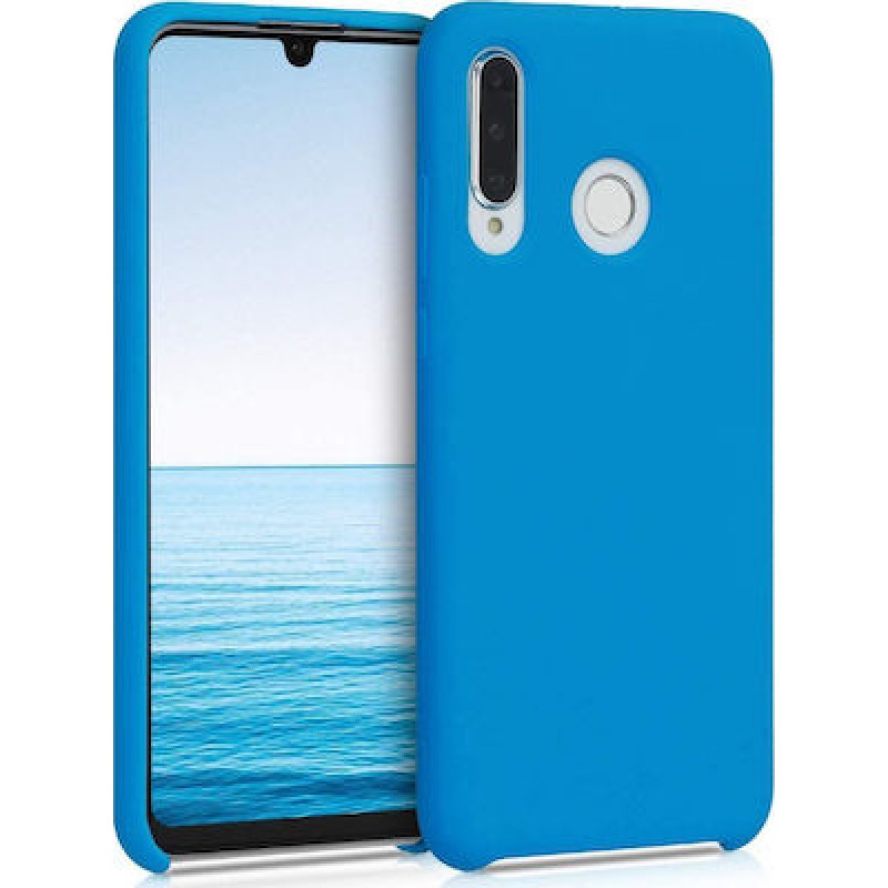 Oem Θήκη Σιλικόνης Matt 1,2 mm Για Huawei Y6P 2020  Γαλάζιο