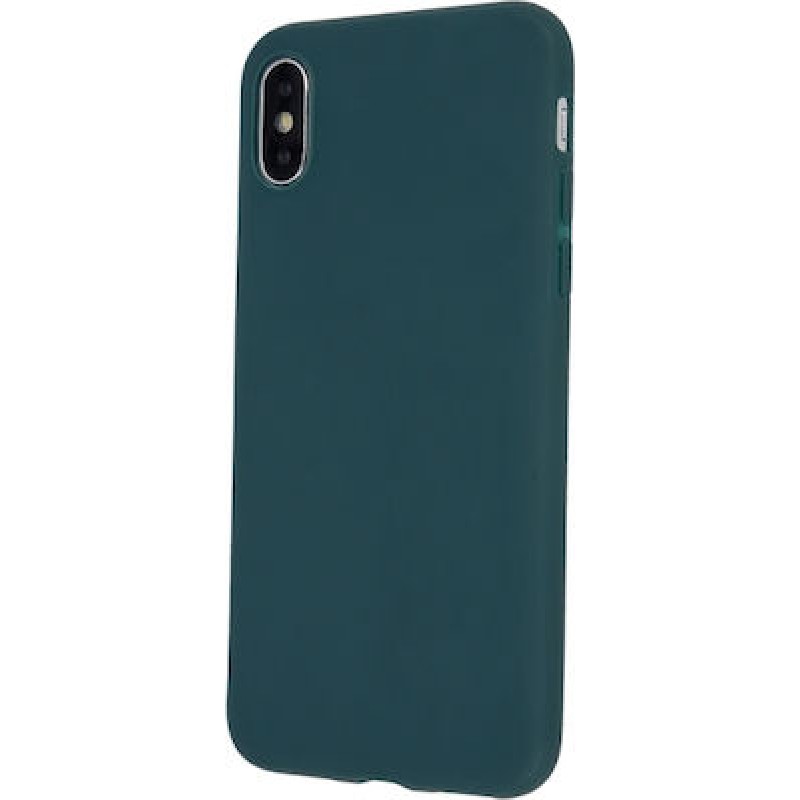 Oem Θήκη Σιλικόνης Matt Για Apple iPhone XS Max Πράσινο 