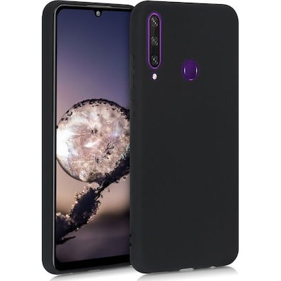 Oem Θήκη Σιλικόνης Matt 1,2 mm Για Huawei Y6P 2020  Μαύρο