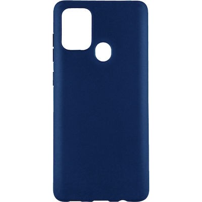 Oem Θήκη Σιλικόνης Matt 1,2 mm Για Realme 7i / C12 / C15 Μπλε Σκούρο