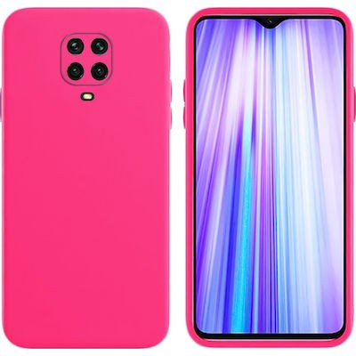 Oem Θήκη Σιλικόνης Matt 1,2 mm Για Xiaomi Redmi Note 9 Pro / Redmi Note 9s / Note 9 Pro Max  Φούξια
