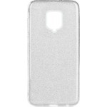  Oem Θήκη Shining Χρυσόσκονη Για       Xiaomi Redmi Note 9  Ασημί