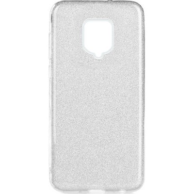  Oem Θήκη Shining Χρυσόσκονη Για       Xiaomi Redmi Note 9  Ασημί