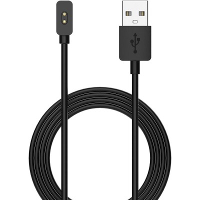 Oem Μαγνητικό Καλώδιο Φόρτισης USB Για Xiaomi Redmi Watch 3 / Watch 3 Active / Watch 3 Lite Μαύρο