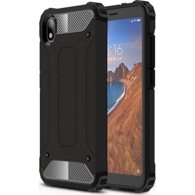 Oem Θήκη Armor Back Cover Για Xiaomi Redmi 9A / 9AT / 9i  Μαύρο