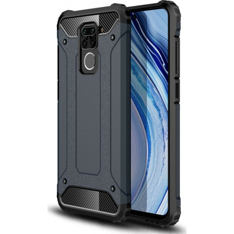 Oem Θήκη Armor Back Cover Για Xiaomi Redmi Note 9  Μπλε