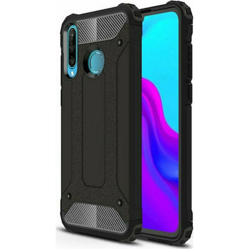 Oem Θήκη Armor Back Cover Για Huawei Y6P 2020  Μαύρο