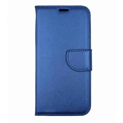 Oem Θήκη Βιβλίο Με Υποδοχή Κάρτας Για  Xiaomi Redmi Note 8 / Note 8 2021 Μπλε 