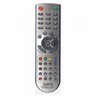 OEM Universal TV Remote Control (RM-SAT1111+B) 5000 IN 1