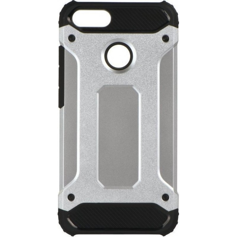 Oem Θήκη Armor Back Cover Για Xiaomi Mi 5X / A1  Ασημί