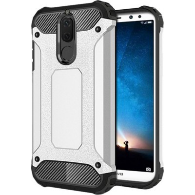 FORCELL Θήκη Armor Back Cover Για Huawei Mate 10 Lite  Ασημί