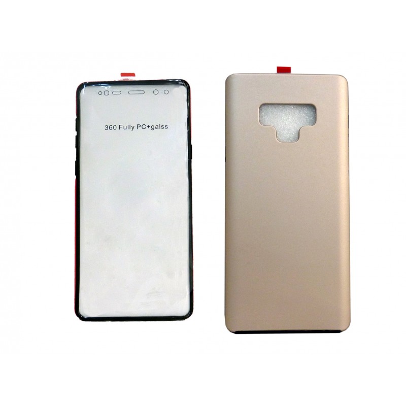 OEM Θήκη Σιλικόνης Full Cover Για Samsung Galaxy Note 9  Χρυσό