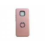 Oem Hard Back Cover Ring Stand Case Σκληρή Θήκη με Δαχτυλίδι Στήριξης Για Huawei Mate 20 Pro Ροζ - Χρυσό