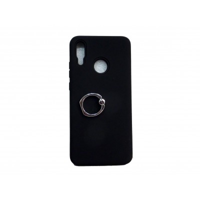 Oem Hard Back Cover Ring Stand Case Σκληρή Θήκη με Δαχτυλίδι Στήριξης Για Huawei P Smart 2019 / Honor 10 Lite  Μαύρο