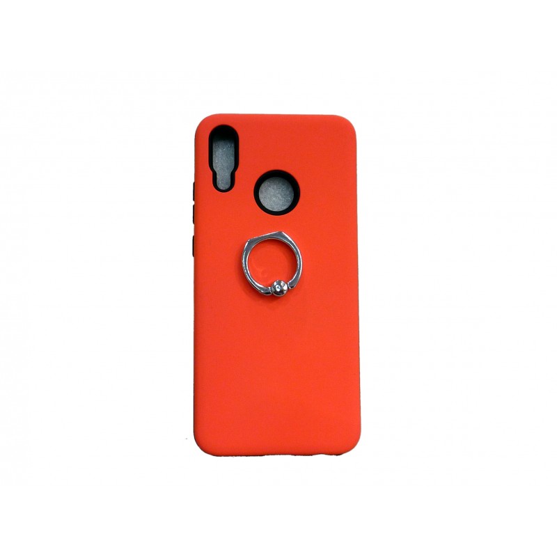 Oem Hard Back Cover Ring Stand Case Σκληρή Θήκη με Δαχτυλίδι Στήριξης Για Huawei P Smart 2019 / Honor 10 Lite  Πορτοκαλί