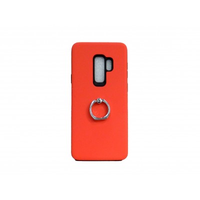 Oem Hard Back Cover Ring Stand Case Σκληρή Θήκη με Δαχτυλίδι Στήριξης Για Samsung Galaxy S9  Πορτοκαλί
