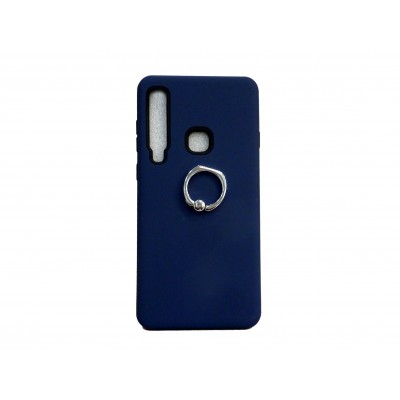 Oem Hard Back Cover Ring Stand Case Σκληρή Θήκη με Δαχτυλίδι Στήριξης Για Samsung Galaxy A9 2018 / A9s  Γκρι