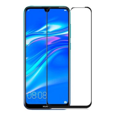 Oem Full Face Tempered glass Box Για   Huawei Y6 2019 Honor 8A  